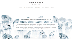 Desktop Screenshot of oldworldcapital.com